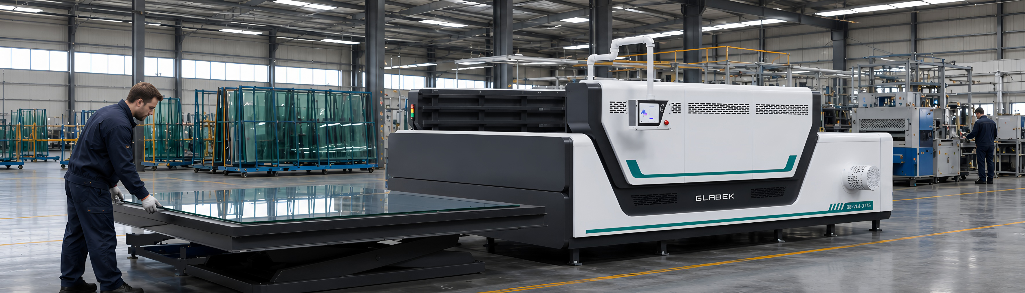 Horno para laminación de vidrio con EVA